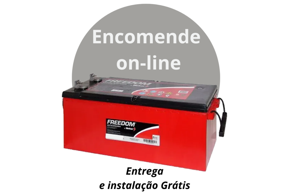 Bateria Estacionária Freedom DF3000 – 12v 185Ah Estacionária - AWR ...