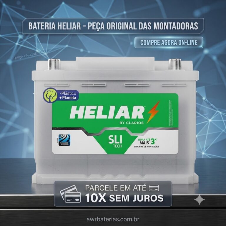Bateria Heliar 60Ah