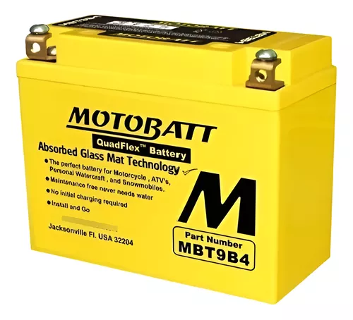 Bateria Motobatt MBT9B4 | Pronta Entrega