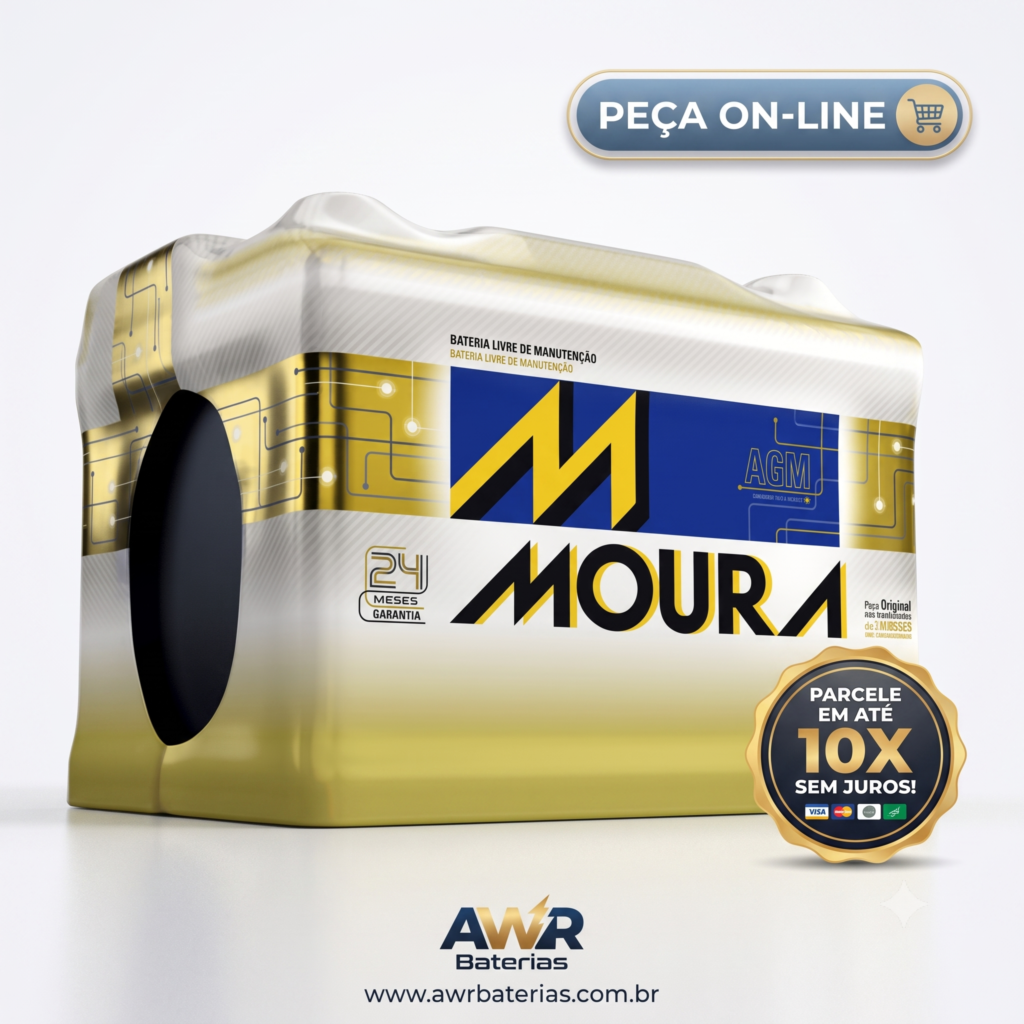Bateria Moura AGM 60 - 60Ah