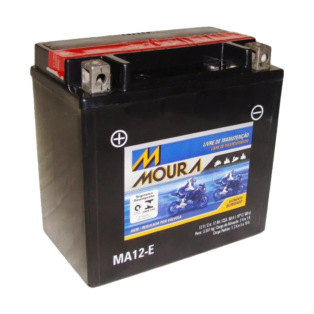 Bateria Moura Moto MA12E REF. Yuasa
