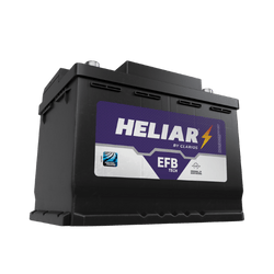 Bateria Heliar EFB 72Ah