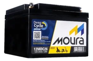 Bateria 12v 26ah Ciclo Profundo Cadeira De Rodas Moura